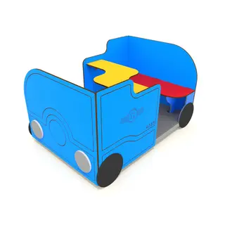 Lekehus | Lokomotiv-vogn åpen Lek og rollelek