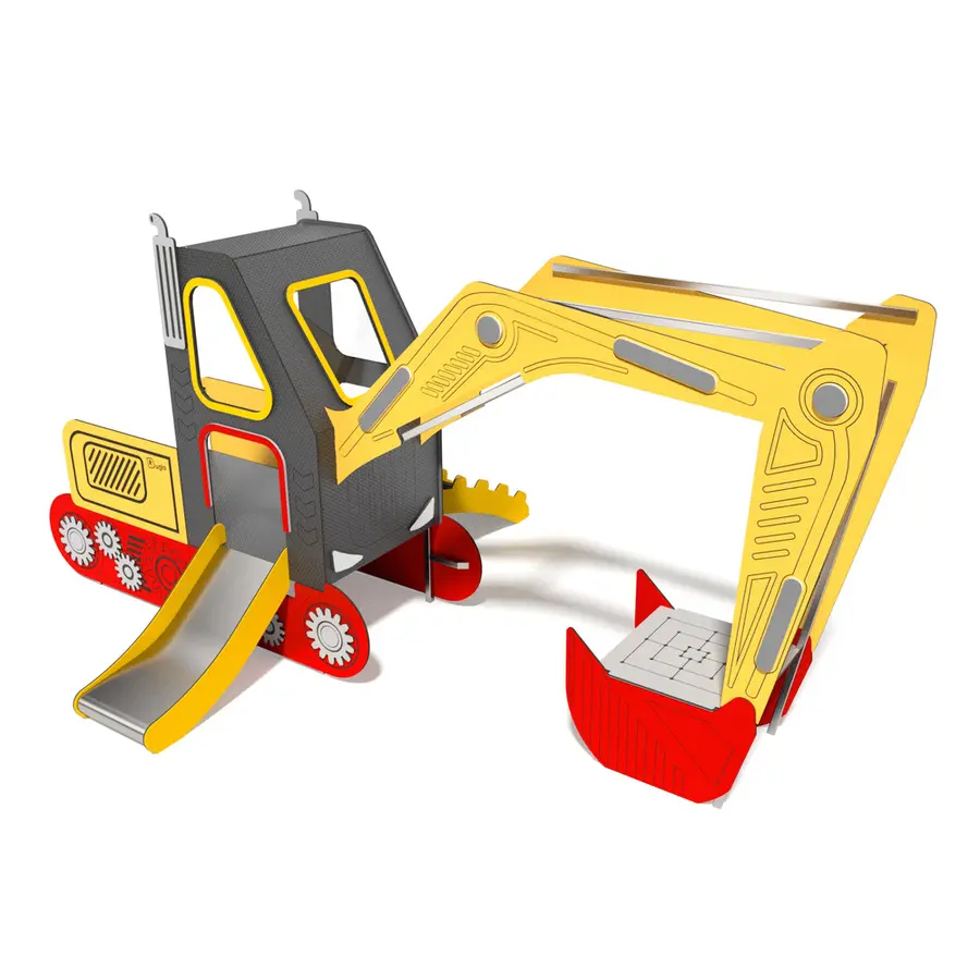 Lekehus | Stor gravemaskin Lek og rollelek 