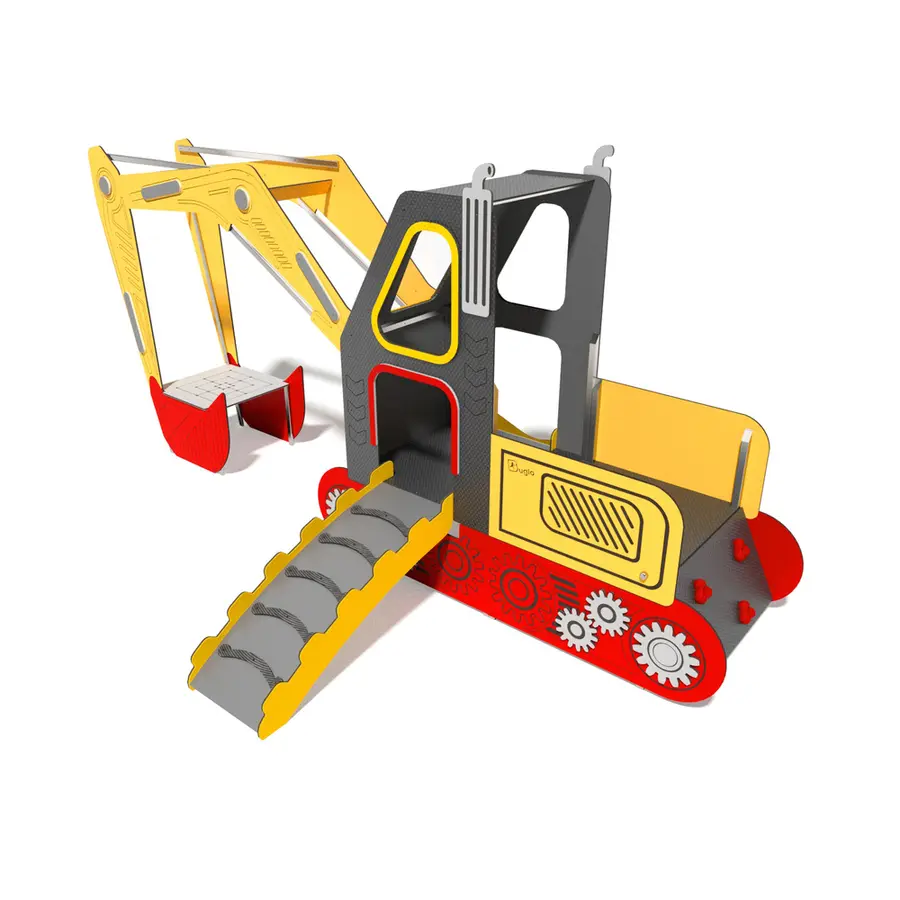 Lekehus | Stor gravemaskin Lek og rollelek 