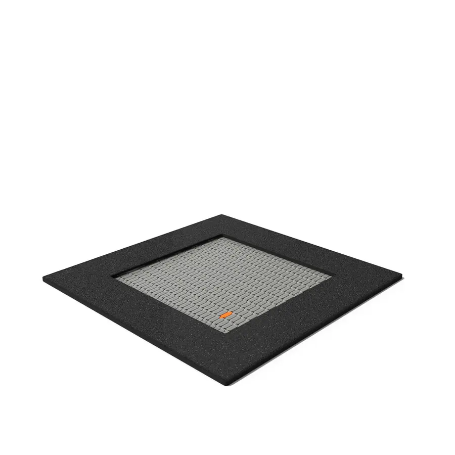 Nedfelt trampoline Buglo Mål: 160 × 160 cm 