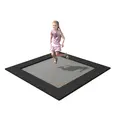 Nedfelt trampoline Buglo Mål: 210 × 210 cm