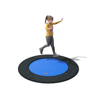 Nedfelt trampoline Buglo Mål: 191 × 191 cm