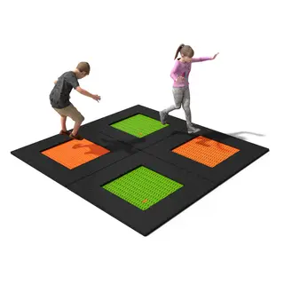 Nedfelt trampoline Buglo Mål: 272 × 272 cm
