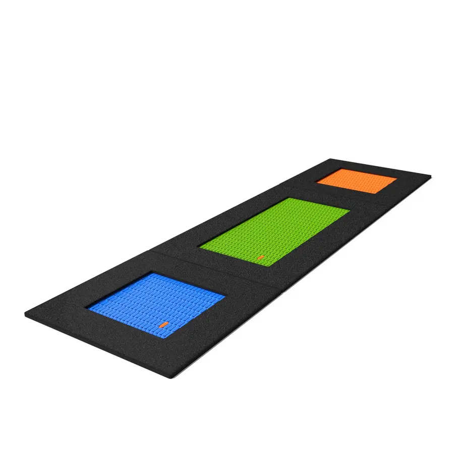 Nedfelt trampoline Buglo 136 × 502 cm Til offentlige lekeplasser 