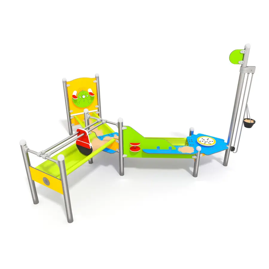 Lekestasjon med sand | Stor Til barnehager og lekeplasser 