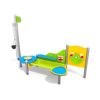 Lekestasjon med sand Til barnehager og lekeplasser