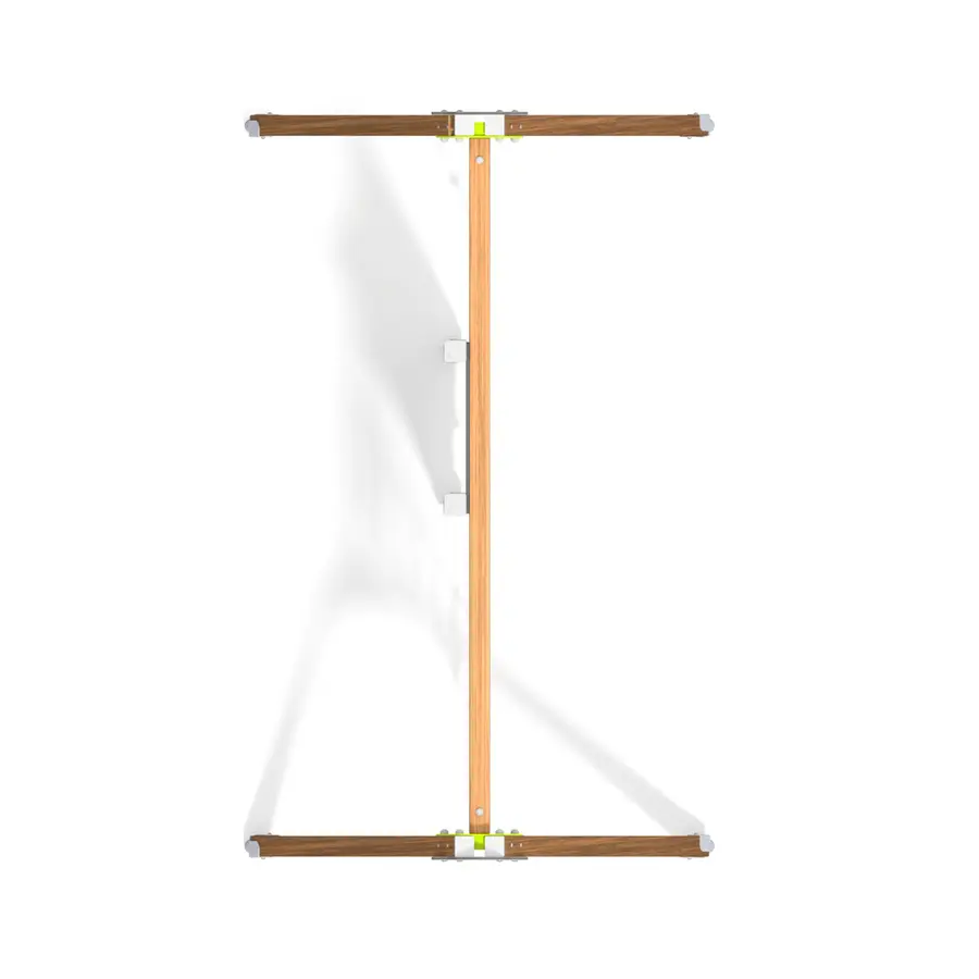 Klatrestativ med vegg og stige ECO Til barnehager, skoler og lekeplasser 