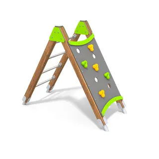 Klatrestativ med grep og ribber ECO Til barnehager og lekeplass