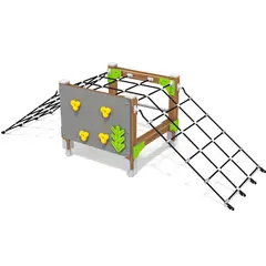 Klatrestativ Klatrenett ECO Til barnehager, skoler og lekeplasser