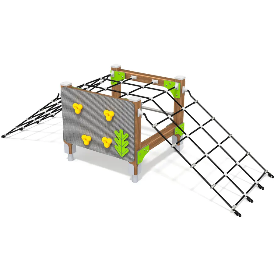 Klatrestativ Klatrenett ECO Til barnehager, skoler og lekeplasser 