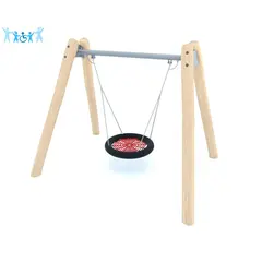 Huskestativ med fuglerede Til barnehager og lekeplasser