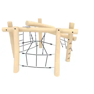 Robinia Klatrestativ Stort Til barnehager, skoler og lekeplasser