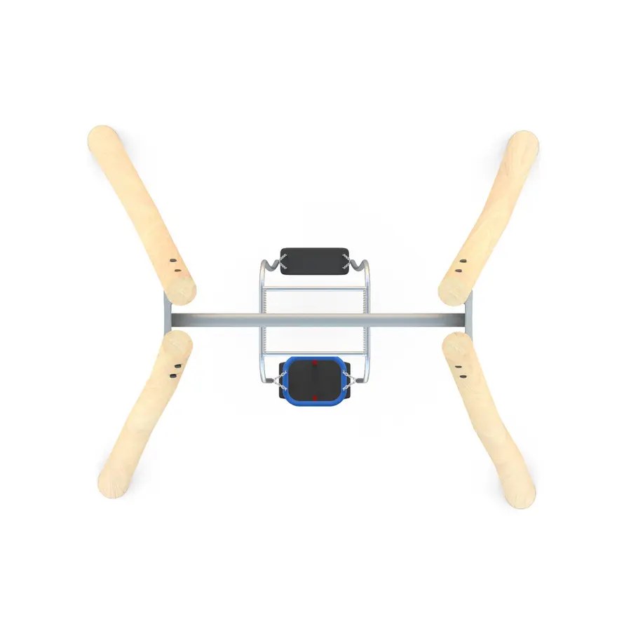 Huskestativ for små barn | Robinia Med foreldre- og barnesete 