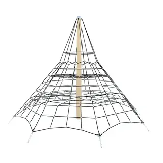 Klatrenett 4,37 meter Robinia Til barnehager, skoler og lekeplasser
