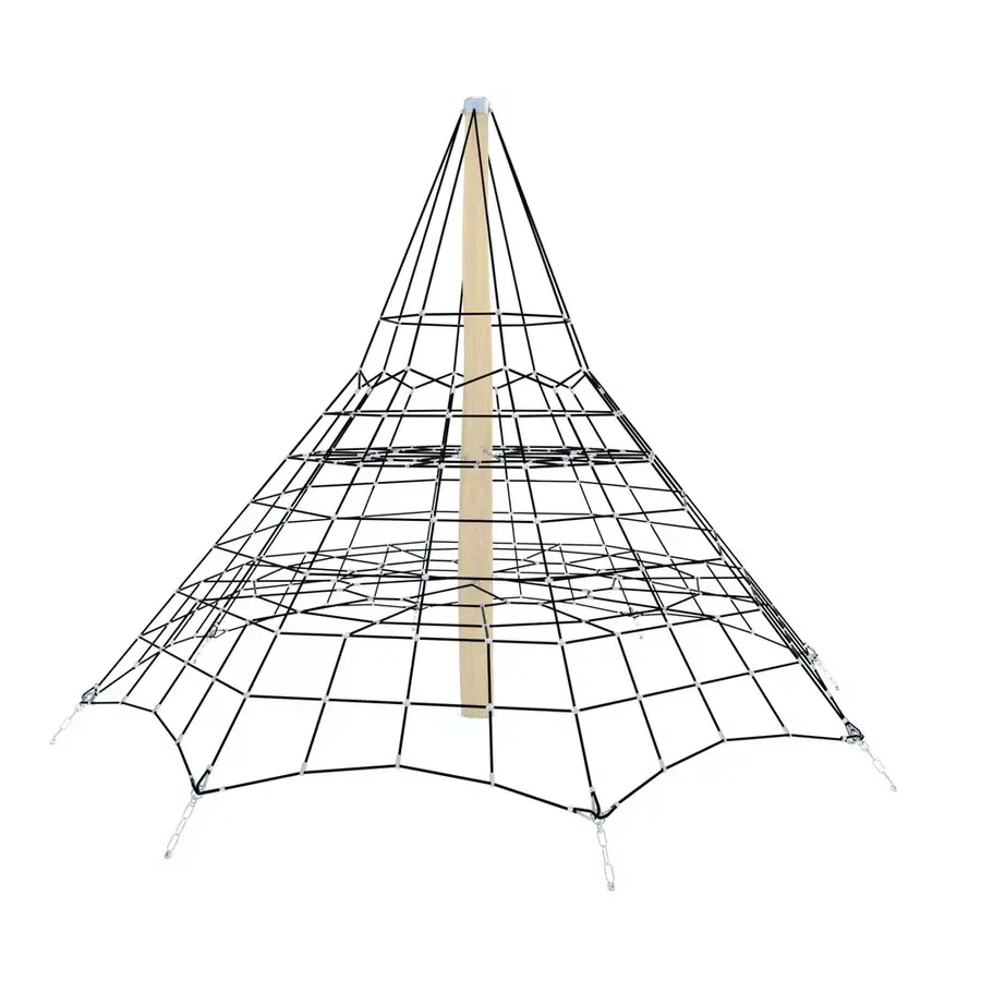 Klatrenett 4,37 meter Robinia Til barnehager, skoler og lekeplasser 