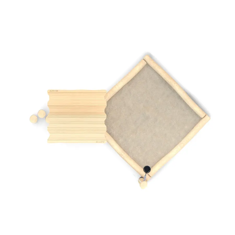 Lekehus med sandlkasse Robinia Til barnehager og lekeplasser 