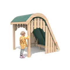 Lekehus i Robinia | Gapahuk Til skoler og lekeplasser