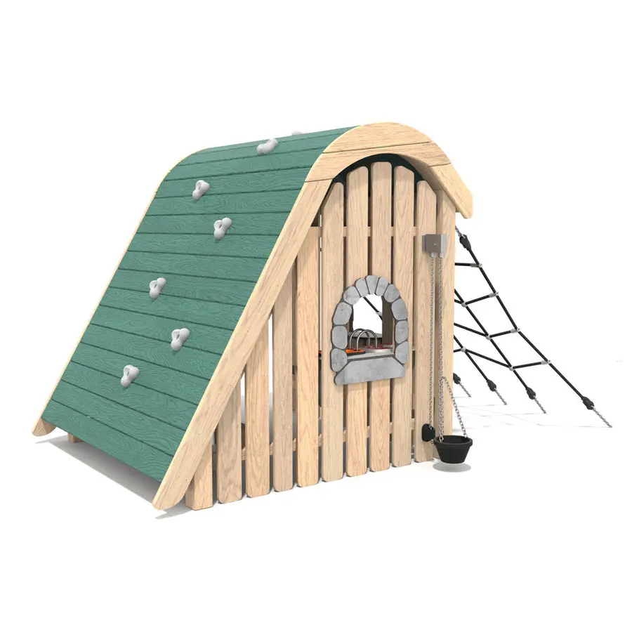 Lekehus i Robinia | Klatrehule Til skoler og lekeplasser 