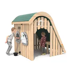 Lekehus i Robinia | Stall Til barnehager og lekeplasser