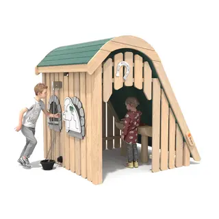 Lekehus i Robinia | Stall Til barnehager og lekeplasser