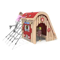 Lekehus i Robinia | Brannstasjon Til barnehager og lekeplasser