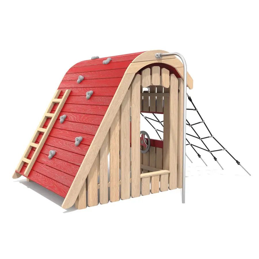 Lekehus i Robinia | Brannstasjon Til barnehager og lekeplasser 