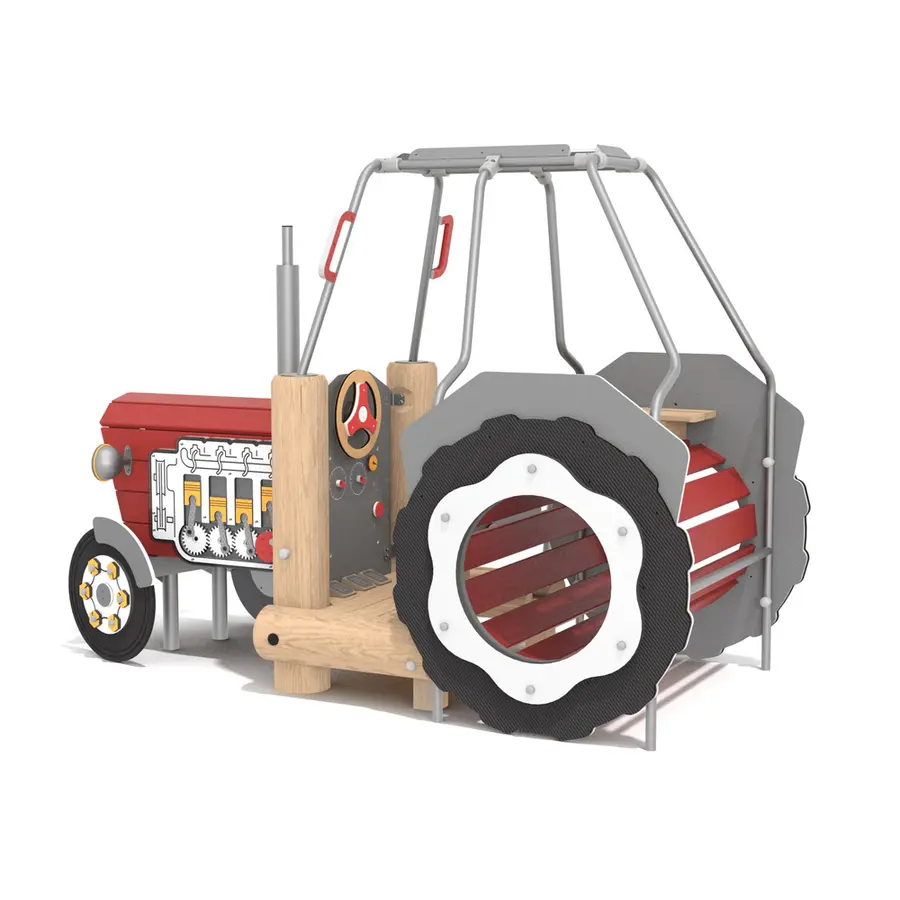 Lekehus | Stor Traktor i Robinia Lek og rollelek 