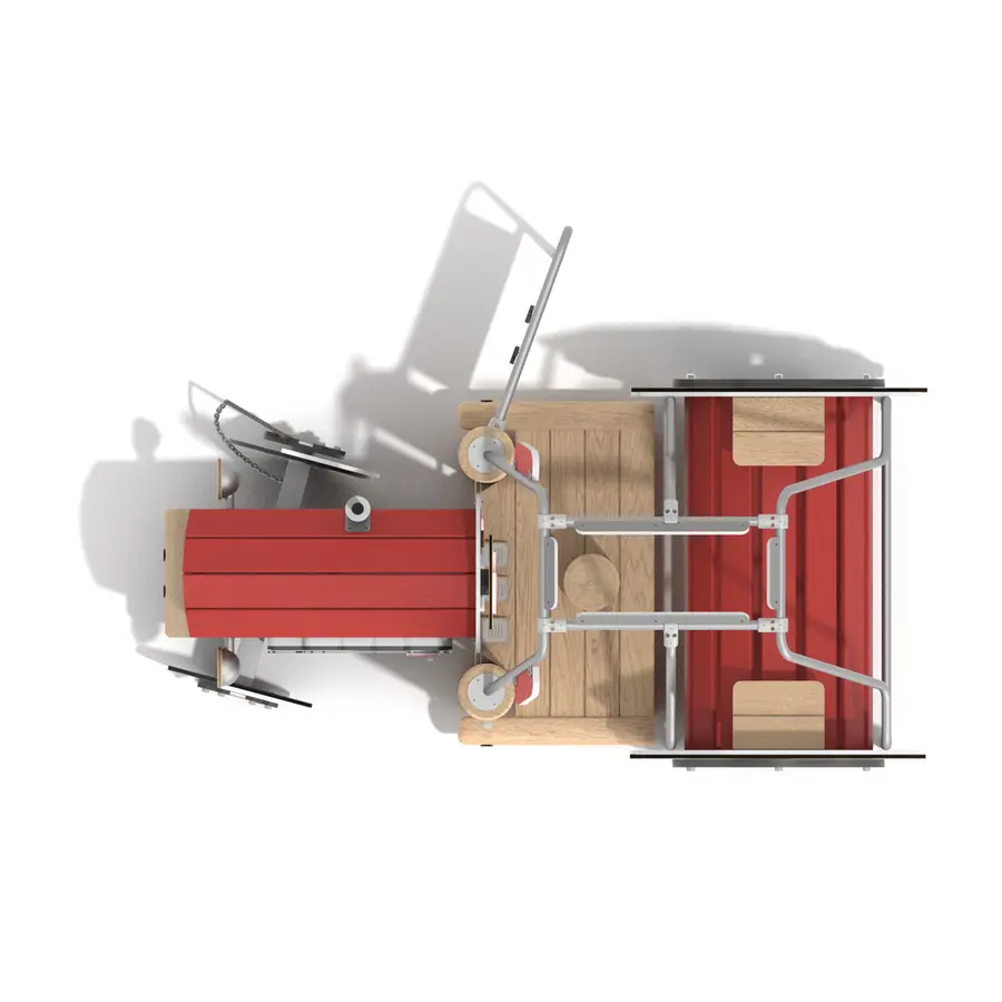 Lekehus | Stor Traktor i Robinia Lek og rollelek 