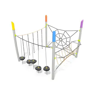 Klatrenett Acrobat 2 Til barnehager, skoler og lekeplasser