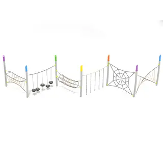 Klatrenett Acrobat 3 Til barnehager, skoler og lekeplasser