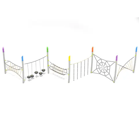 Klatrestativ Acrobat 3 Til barnehager, skoler og lekeplasser