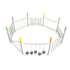 Klatrenett Acrobat 5 Til barnehager, skoler og lekeplasser