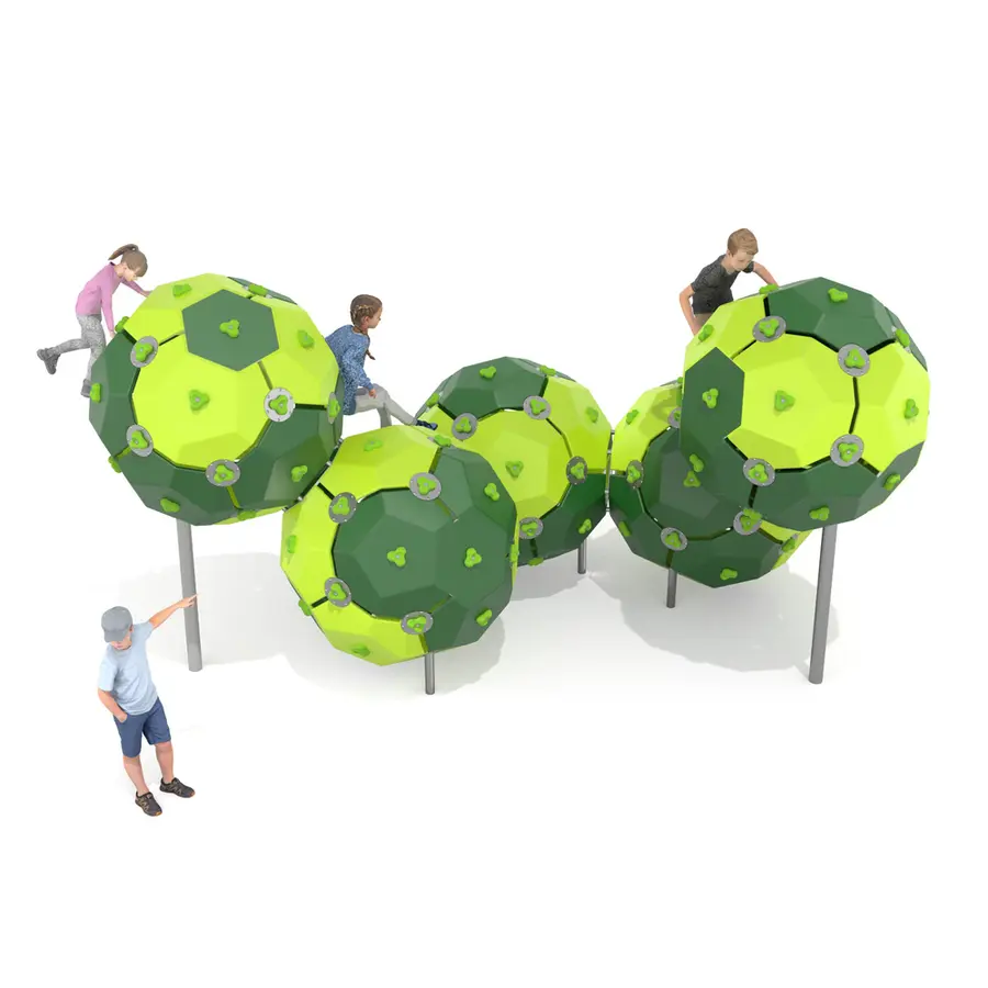 Klatreball 5 kuler Til barnehager, skoler og lekeplass 