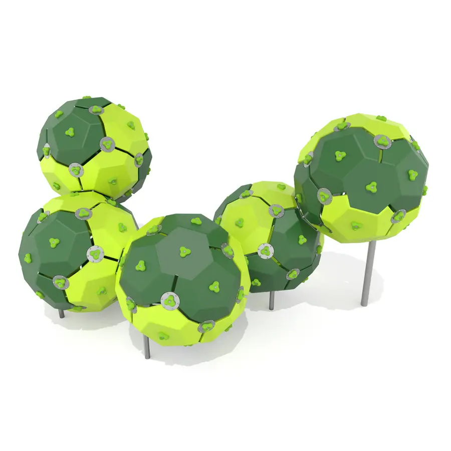 Klatreball 5 kuler Til barnehager, skoler og lekeplass 