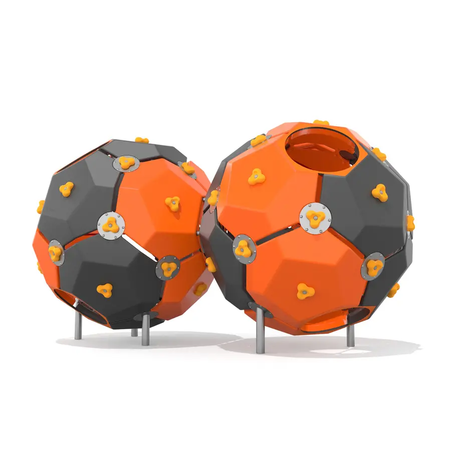 Klatreball dobbel med åpning Til barnehager, skoler og lekeplass 