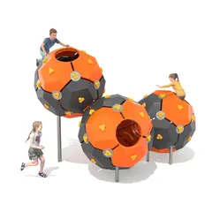 Klatreball trippel med åpning Til barnehager, skoler og lekeplass