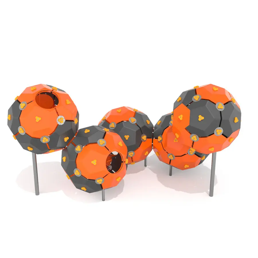 Klatreball 5 kuler med åpning Til barnehager, skoler og lekeplass 