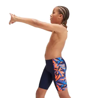HyperBoom Jammer Badebukse jr Speedo | Marine/Oransje | Endurance10