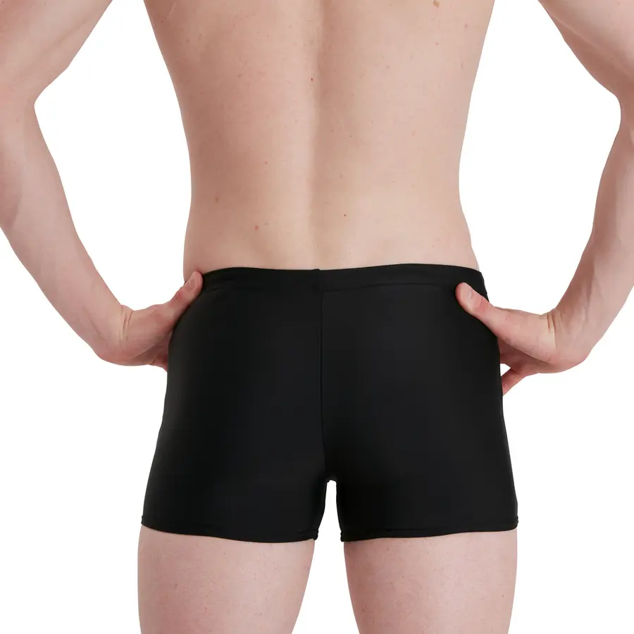 Medley Logo Aquashort Badebukse 40 Speedo | Svart/Grå | ECO EnduraFlex 