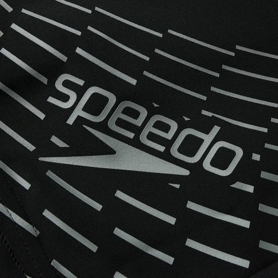 Medley Logo Aquashort Badebukse 40 Speedo | Svart/Grå | ECO EnduraFlex 