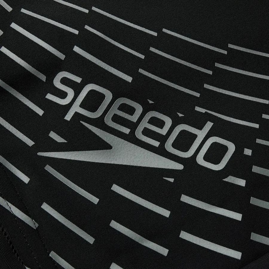 Medley Logo Jammer Badebukse 40 Speedo | Svart/Grå | ECO EnduraFlex 