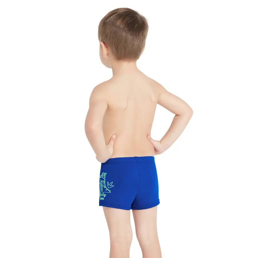 Dino Skaters Hip Racer Badebukse 116cm Zoggs | Blå | Ecolast 