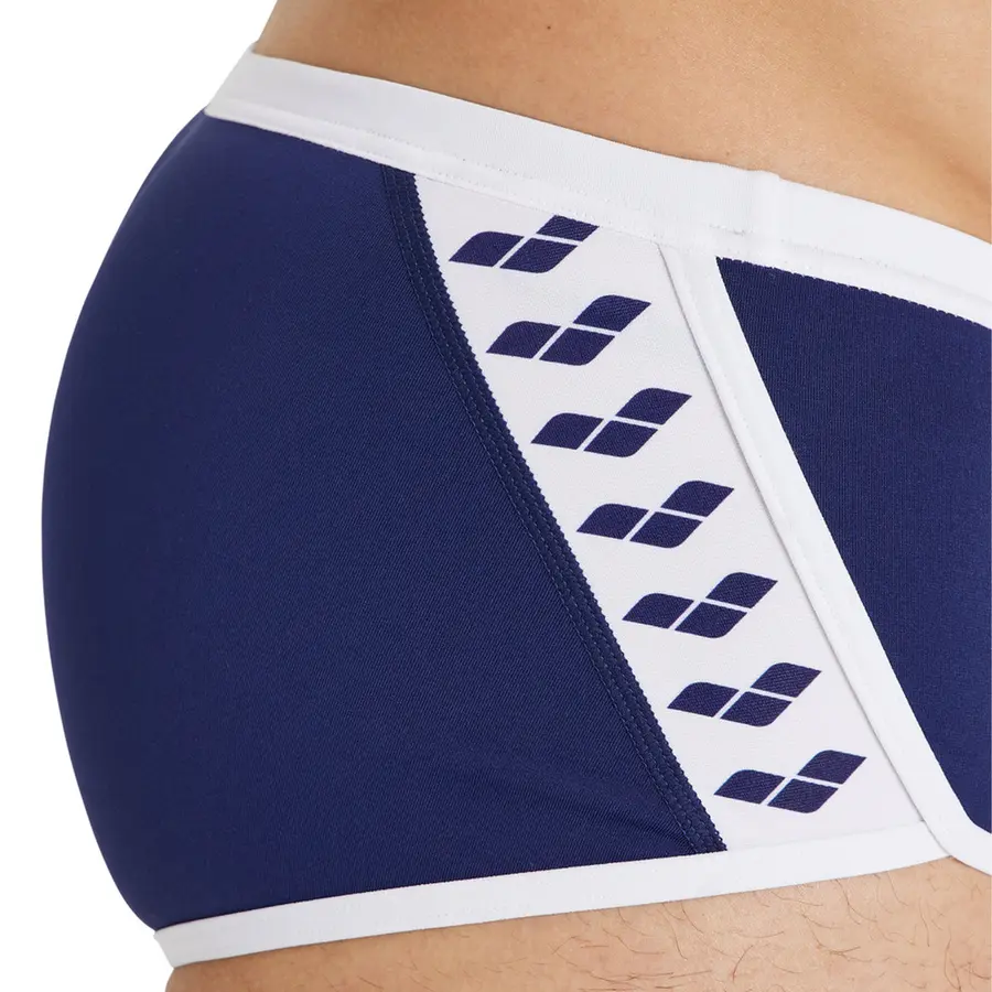 Icons Swim Short Badebukse 30 Arena | Blå/Hvit | MaxLife ECO 