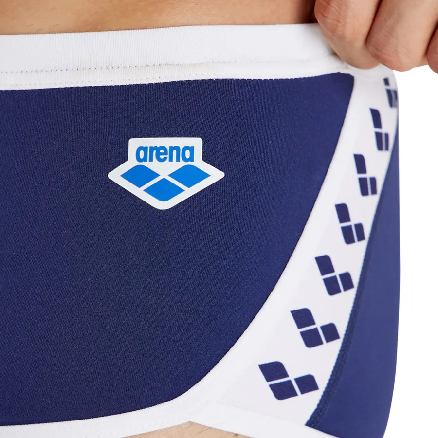 Icons Swim Short Badebukse 30 Arena | Blå/Hvit | MaxLife ECO 