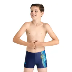 Parrot Swim Short Badebukse jr 152 Arena | Marinebl&#229; | MaxFit ECO