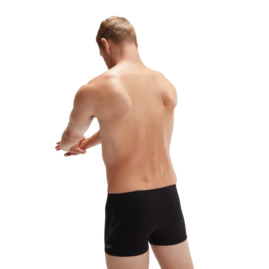 HyperBoom Placement Short Badebukse 30 Speedo | Svart/Grå | ECO Endurance+ 