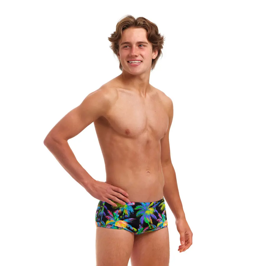 Paradise Please Badebukse jr 152cm Funky Trunks | Sidewinder Trunks 