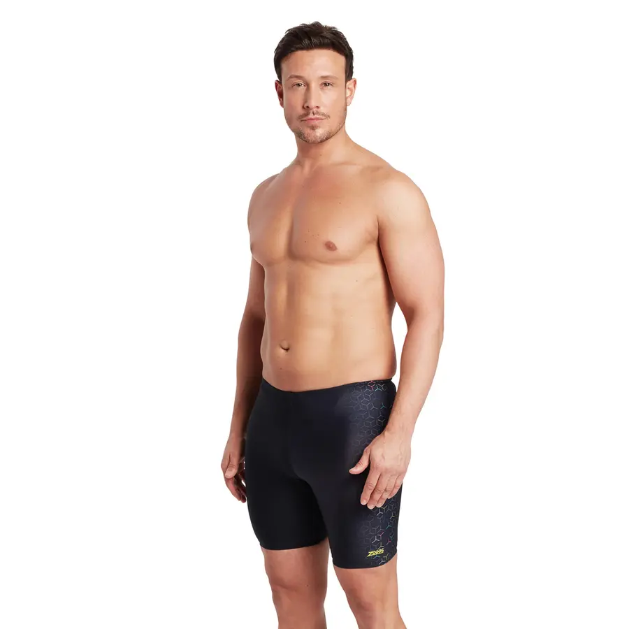 Predator Mid Jammer Badebukse 32 Zoggs | Svart | Ecolast+ 