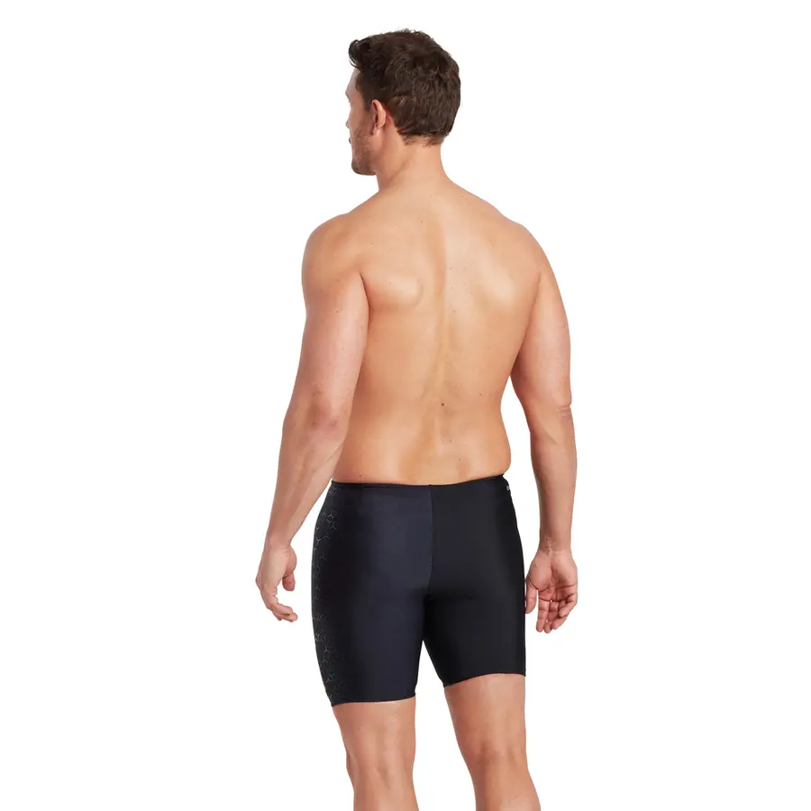 Predator Mid Jammer Badebukse 32 Zoggs | Svart | Ecolast+ 