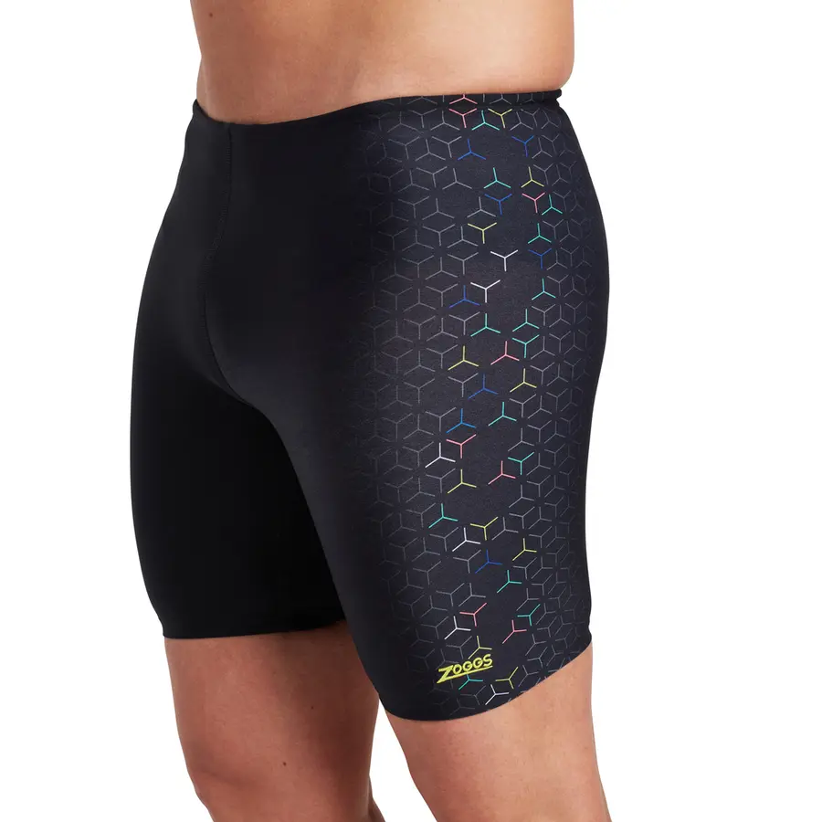 Predator Mid Jammer Badebukse 32 Zoggs | Svart | Ecolast+ 